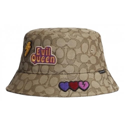 Pre-owned Coach Beret In Multicolour