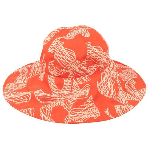Pre-owned Chanel Hat In Orange