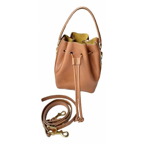 Pre-owned Sophie Hulme Leather Mini Bag In Brown