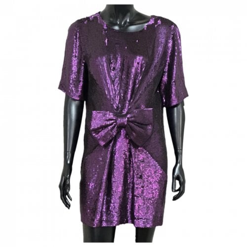 Pre-owned Ashish Mid-length Dress In Purple