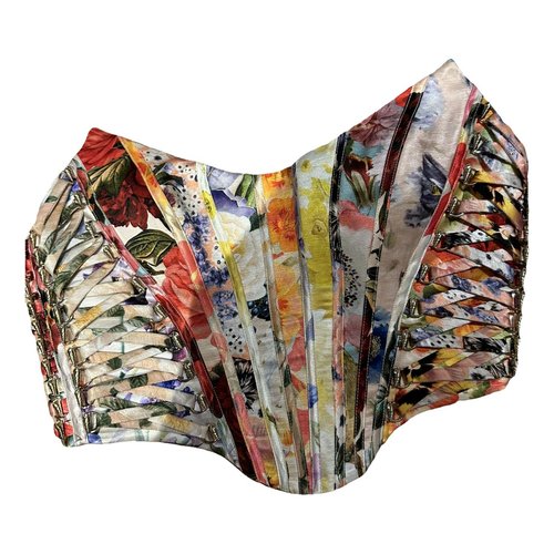 Pre-owned Zimmermann Corset In Multicolour