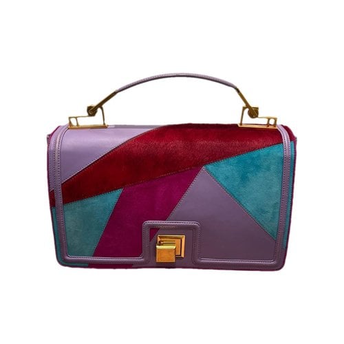 Pre-owned Emanuel Ungaro Leather Handbag In Multicolour