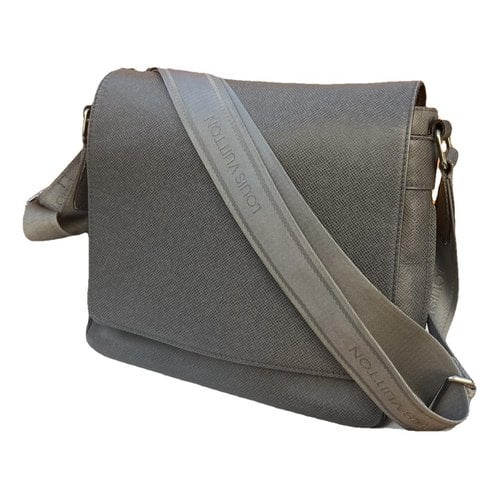 Pre-owned Louis Vuitton Roman Leather Bag In Grey