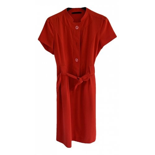 Pre-owned Les Copains Mid-length Dress In Red