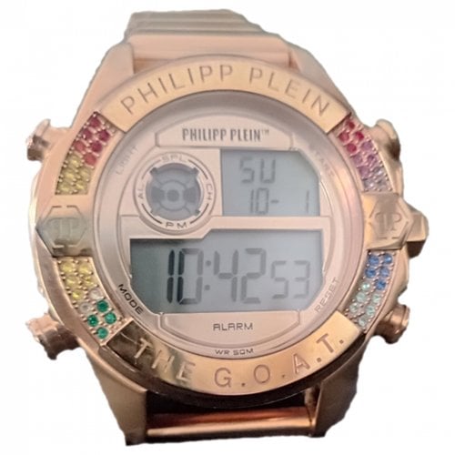 Pre-owned Philipp Plein Watch In Gold
