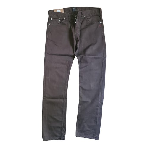 Pre-owned Dondup Trousers In Brown