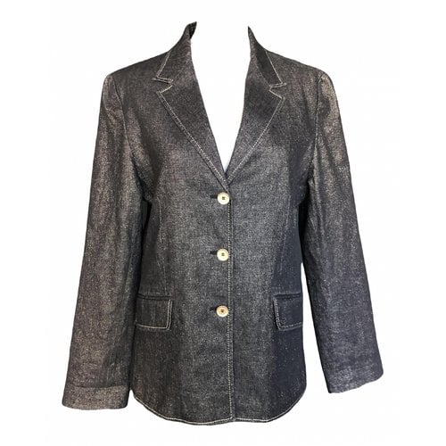 Pre-owned Saint Laurent Blazer In Anthracite