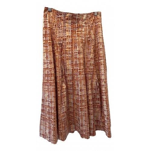 Pre-owned Max & Co Mid-length Skirt In Orange