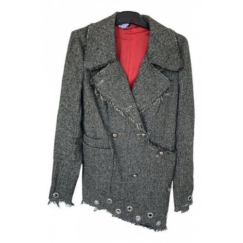 Pre-owned Cycle Wool Blazer In Green