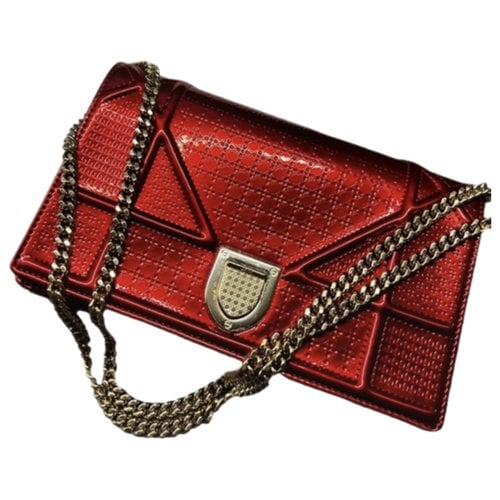Pre-owned Dior Handbag In Red