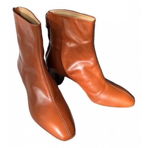 Pre-owned Aeyde Leather Boots In Other