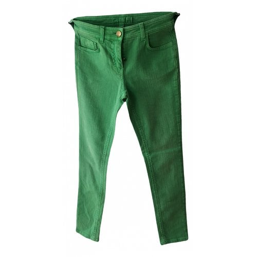 Pre-owned Etro Slim Jeans In Green