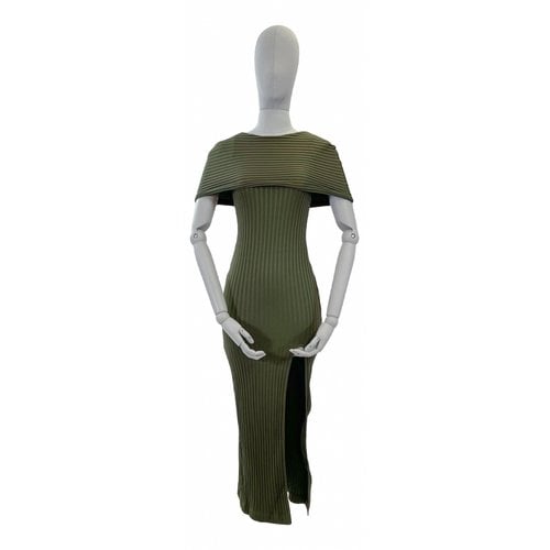 Pre-owned Elleme Mid-length Dress In Green