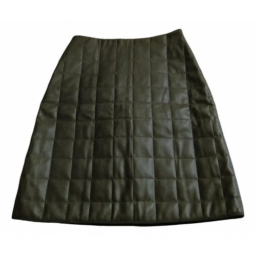 Pre-owned Liviana Conti Mid-length Skirt In Green