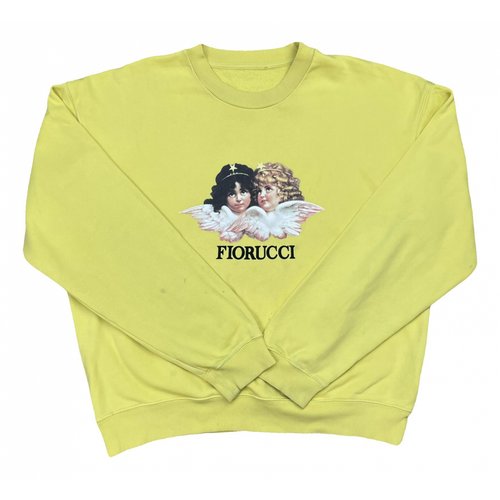 Pre-owned Fiorucci Sweatshirt In Yellow