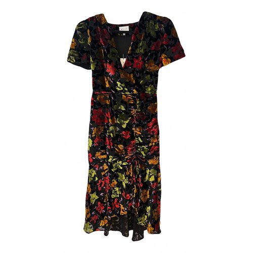 Pre-owned Milly Velvet Mid-length Dress In Multicolour