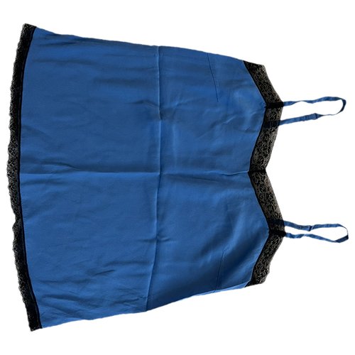 Pre-owned Zadig & Voltaire Silk Camisole In Blue