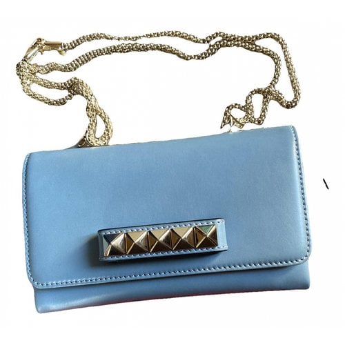 Pre-owned Valentino Garavani Vavavoom Leather Clutch Bag In Other