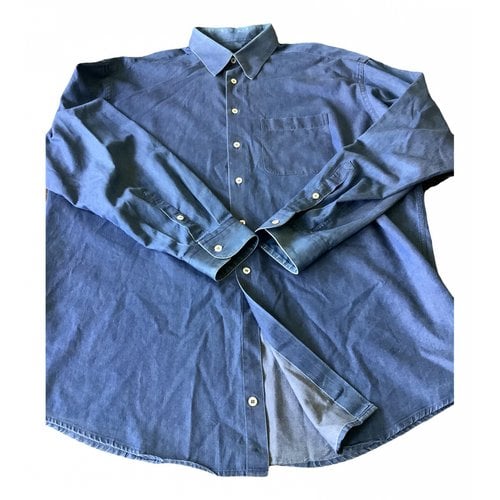 Pre-owned Ermenegildo Zegna Shirt In Blue