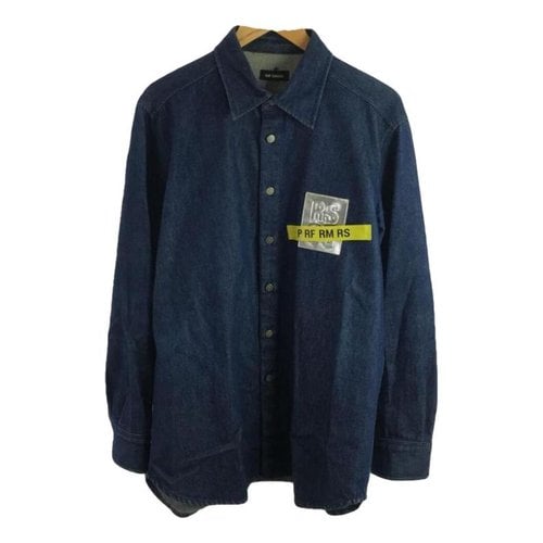 Pre-owned Raf Simons Jacket In Blue