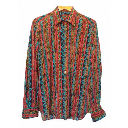 Pre-owned Italia Independent Silk Shirt In Multicolour