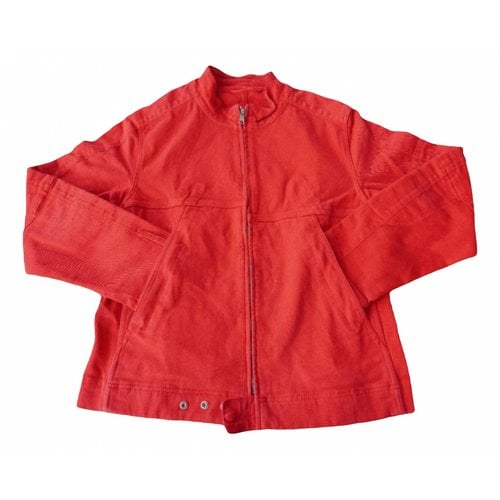 Pre-owned Prada Jacket In Red