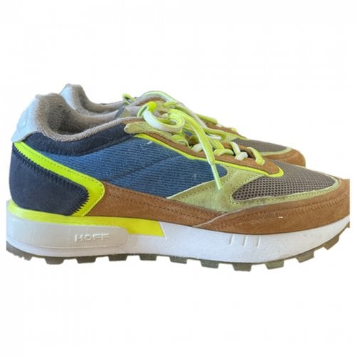 Pre-owned Hoff Cloth Trainers In Yellow