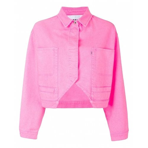 Pre-owned Msgm Short Vest In Pink