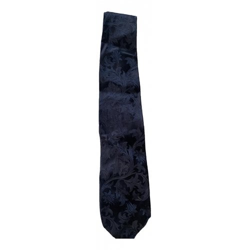 Pre-owned Dolce & Gabbana Silk Tie In Blue