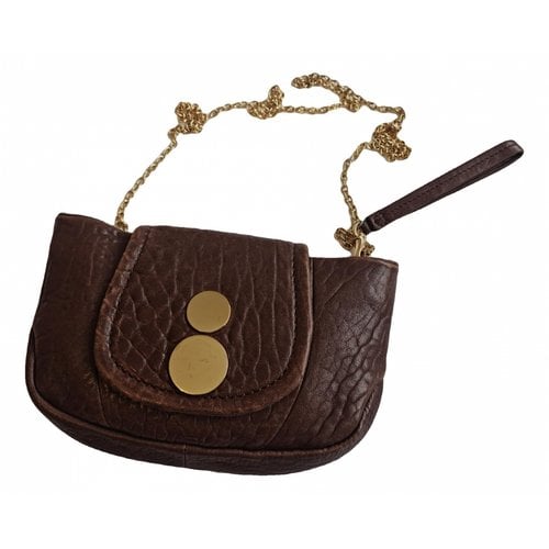Pre-owned Tsumori Chisato Leather Handbag In Brown