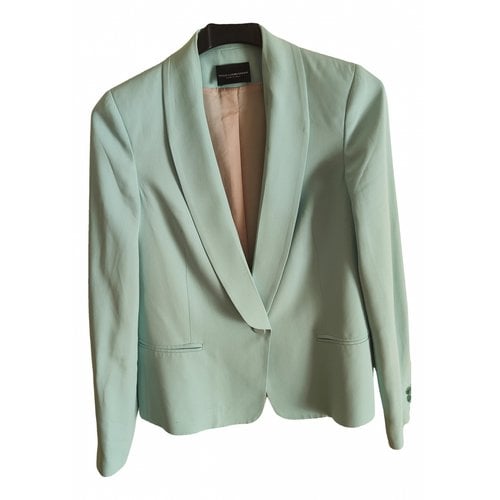 Pre-owned Atos Lombardini Short Vest In Turquoise