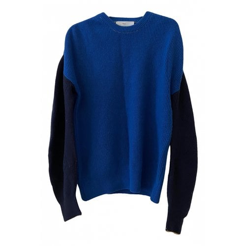 Pre-owned Toga Wool Jumper In Blue