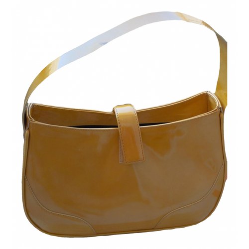 Pre-owned Bruno Magli Patent Leather Handbag In Other