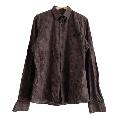 Pre-owned Prada Shirt In Brown