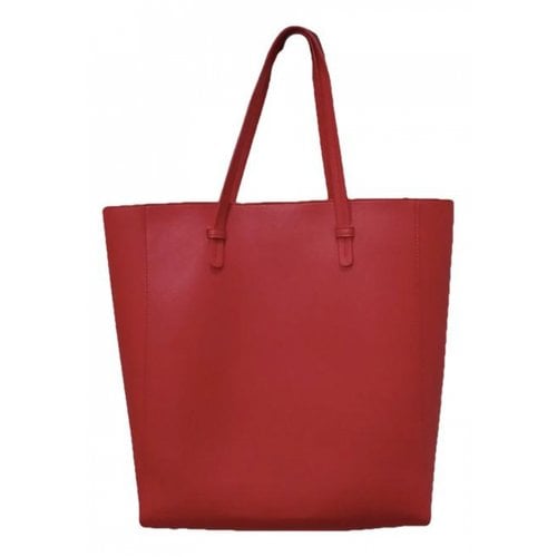 Pre-owned Pinko Vegan Leather Handbag In Red