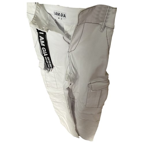 Pre-owned I.am.gia Trousers In White