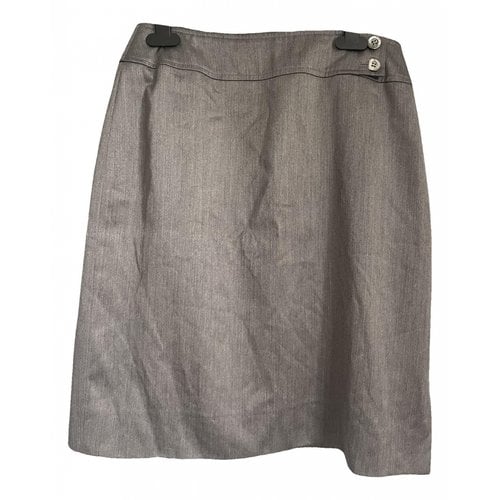 Pre-owned Celine Mini Skirt In Grey