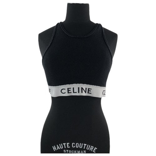 Pre-owned Celine Top In Black