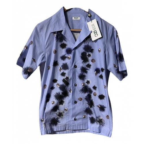 Pre-owned Kenzo Shirt In Blue