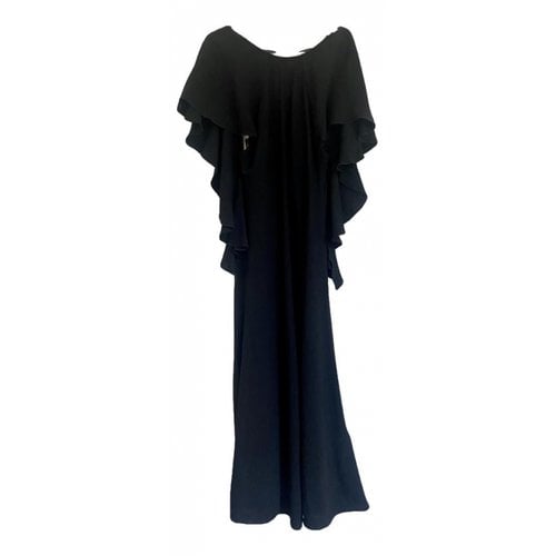 Pre-owned Victoria Beckham Maxi Dress In Black