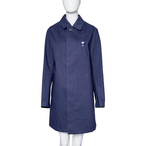 Pre-owned Mackintosh Trench Coat In Navy