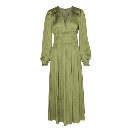 Pre-owned Maje Mid-length Dress In Green
