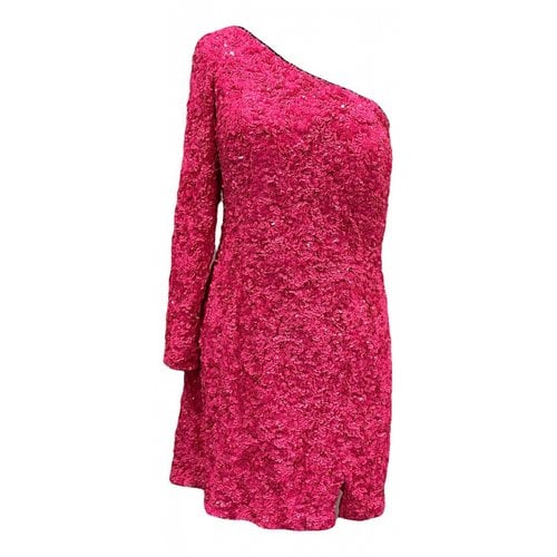 Pre-owned Sherri Hill Mini Dress In Pink