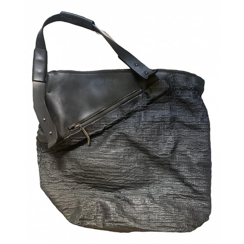 Pre-owned Simona Tagliaferri Leather 48h Bag In Black