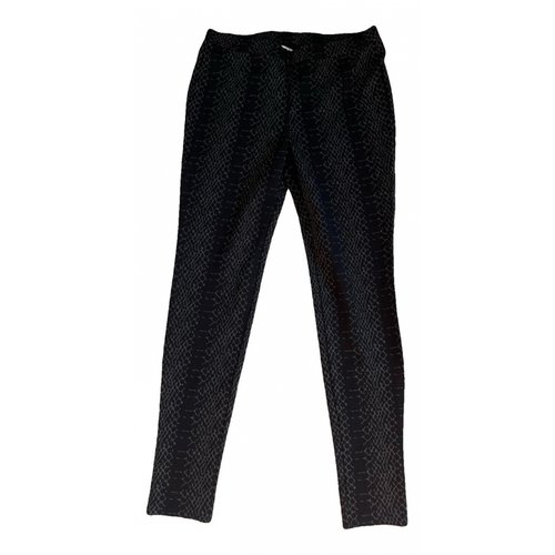 Pre-owned Joie Trousers In Black