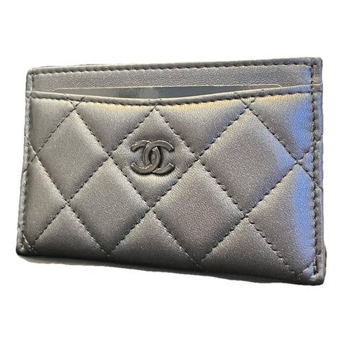 Pre-owned Chanel Timeless/classique Wallet In Black