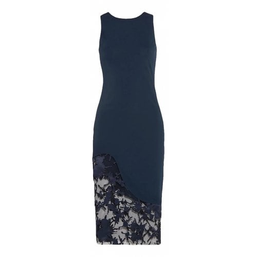 Pre-owned Haney Mid-length Dress In Blue