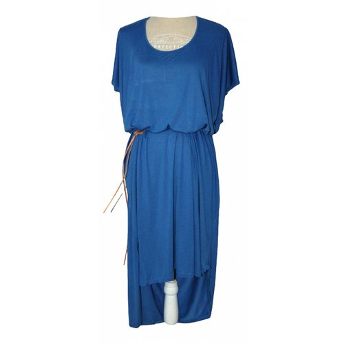 Pre-owned Won Hundred Maxi Dress In Blue