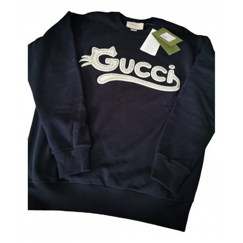 Pre-owned Gucci Sweatshirt In Blue