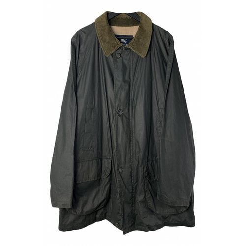 Pre-owned Burberry Coat In Grey